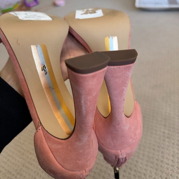 New! Sam Edelman Luella Pom Pom Heels sz 7.5 - Picture 9 of 13